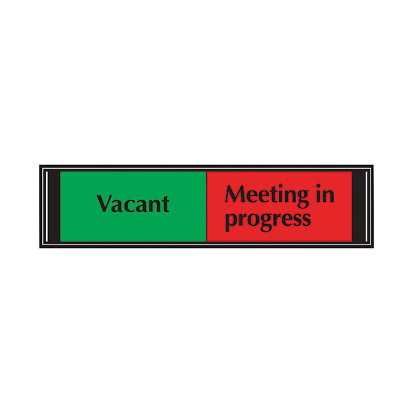 Stewart Slide Sign Vacant/Meet