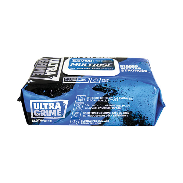 Uniwipe Ultra Grime Wipes Pk100