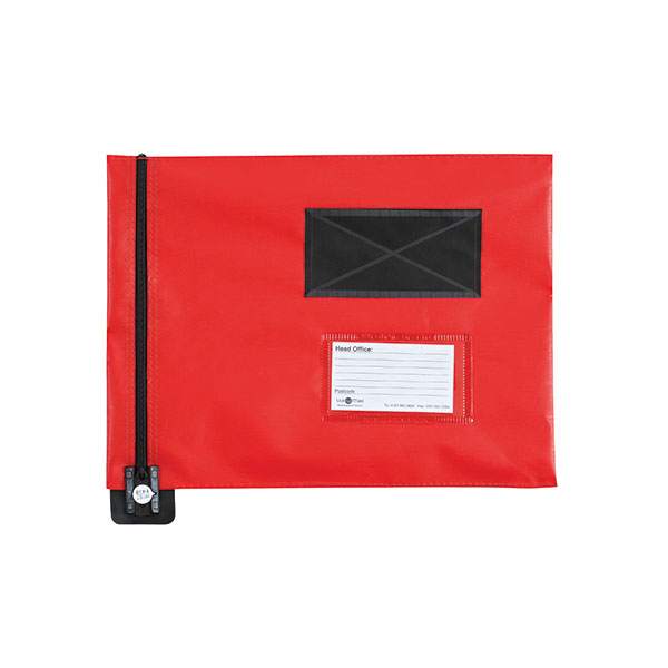 GoSecure Flat Mail Pch Red 336x28mm