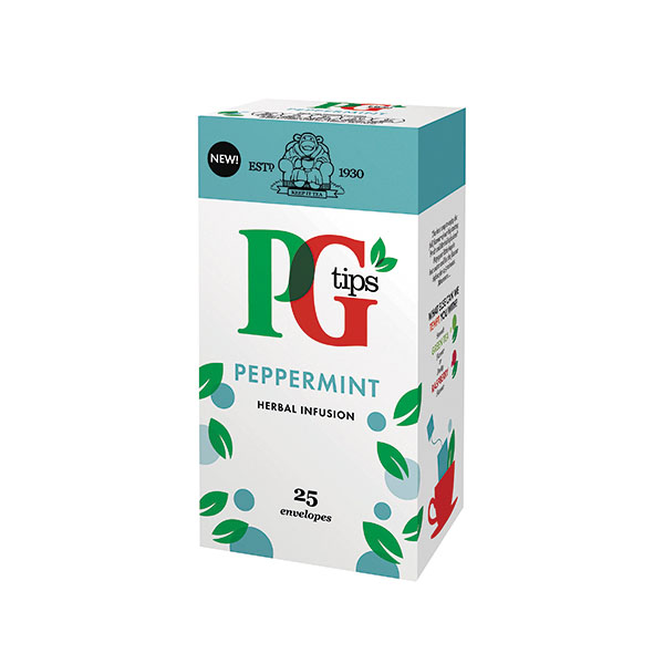 PG Tips Peppermint Envelope Box 25