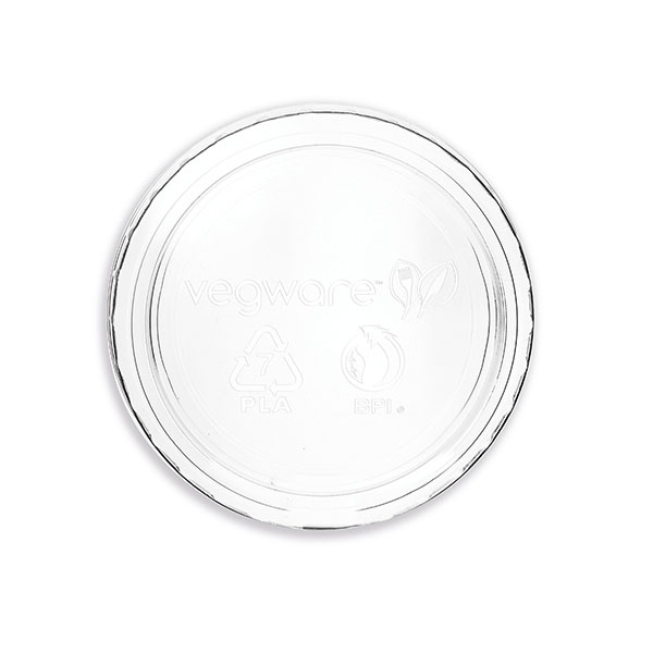 Vegware Portion Pot Lid 4/2oz Pk2000