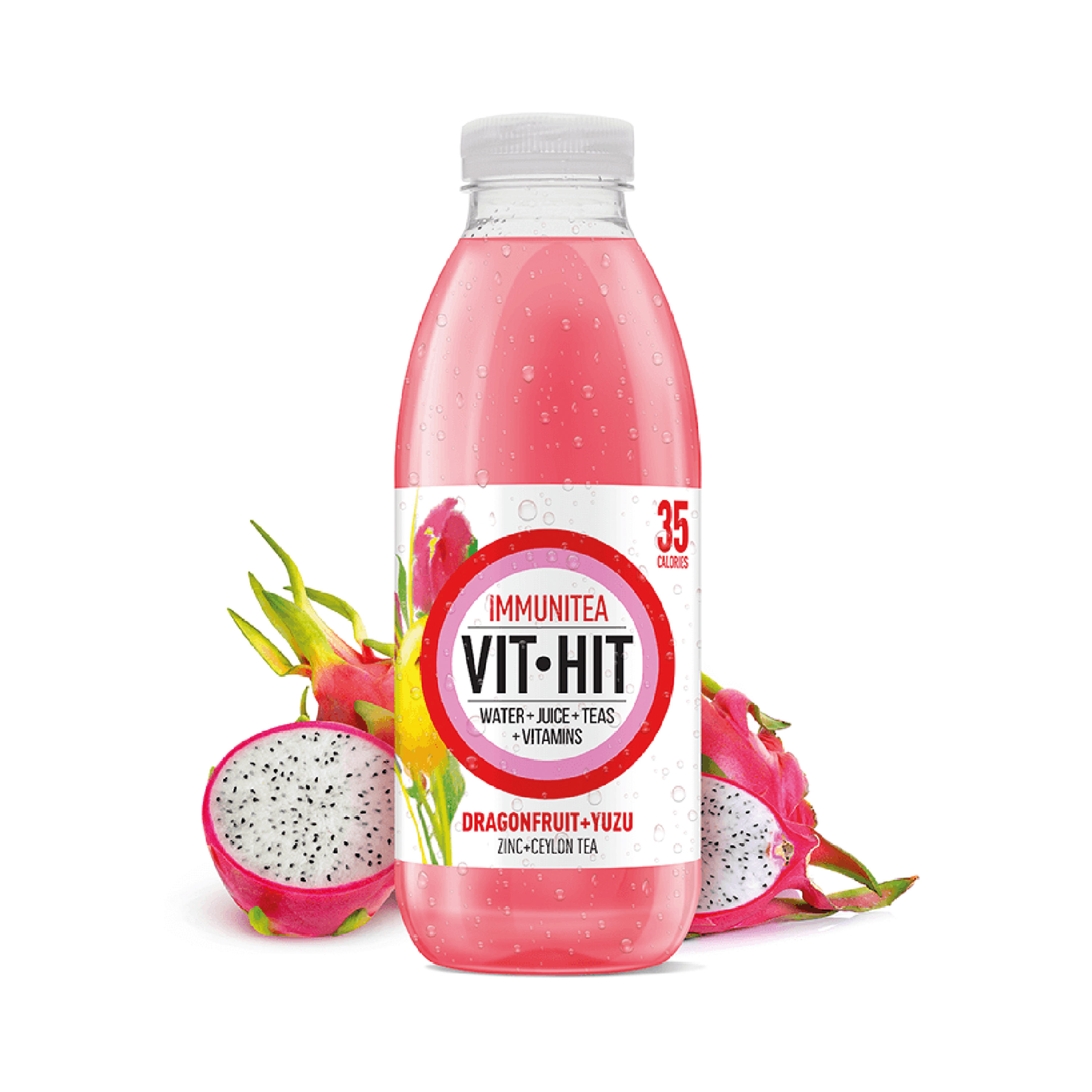 Immunitea Dragonfrt+Yuzu 500ml Pk12