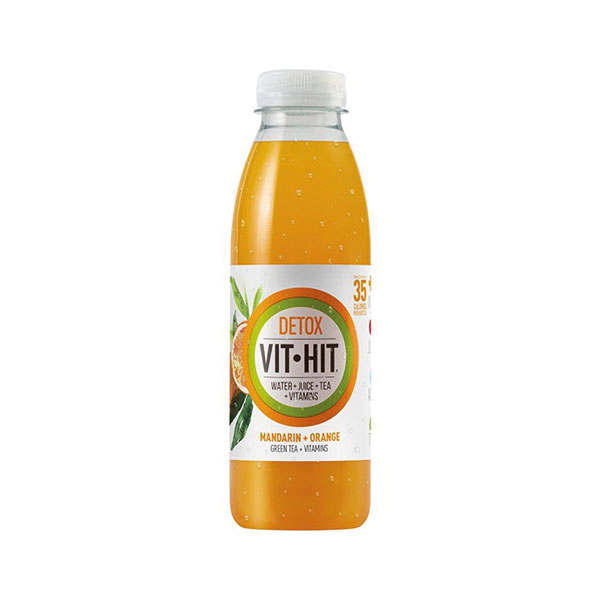 Vit Hit Mandrn/Org Bottle 500ml Pk12