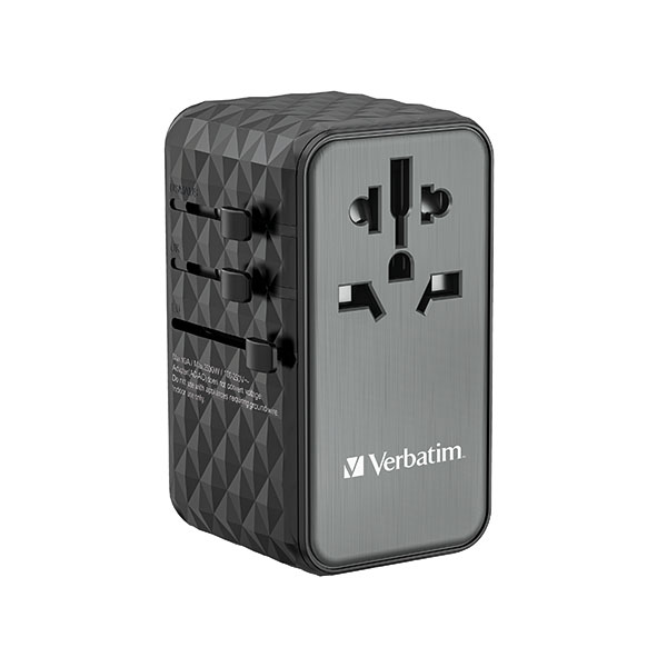 Verbatim GaN III Univ Travel Chg USB