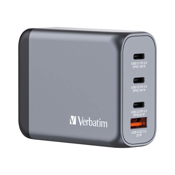 Verbatim GaN 100W 4 Port Charger