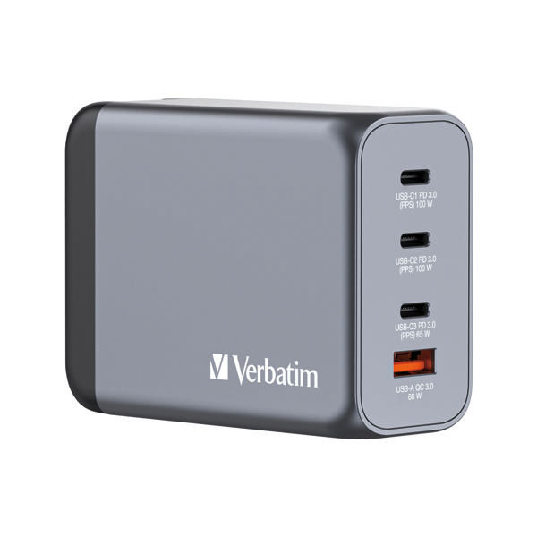 Verbatim GaN 200W 4 Port Charger