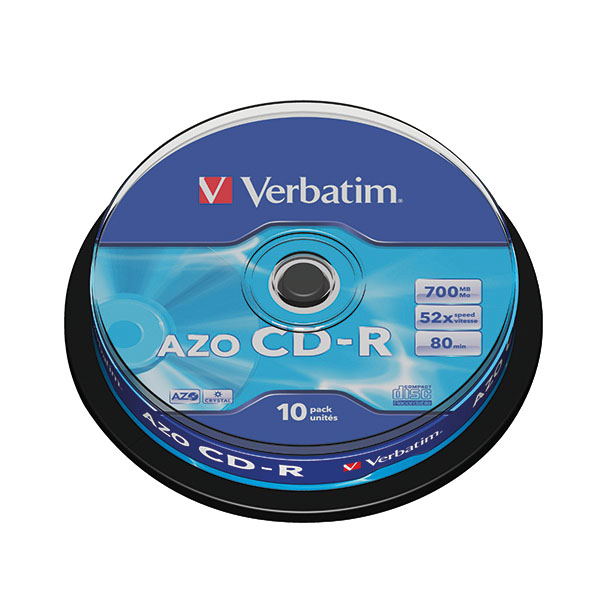 Verbatim CD-R Nonprint Spindle Pk10