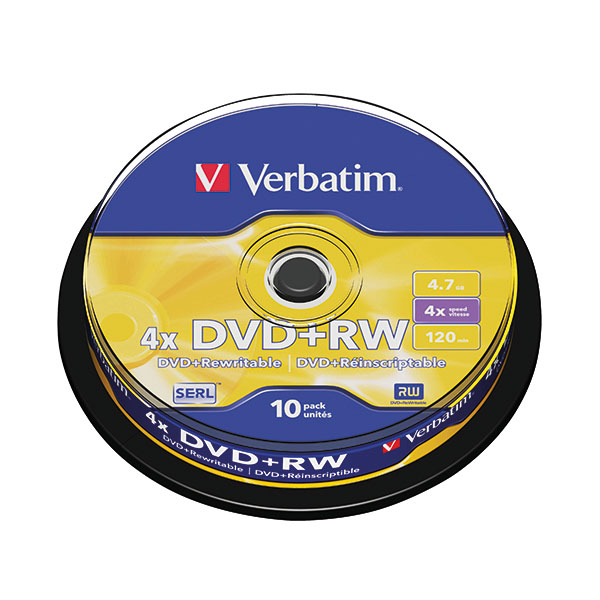 Verbatim DVD + Rw Non Print 10