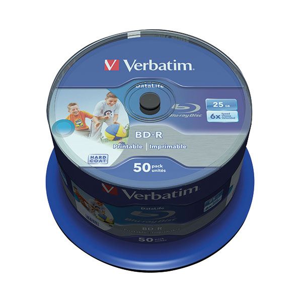 Verbatim Bluray 256GB 6x Spindle 50