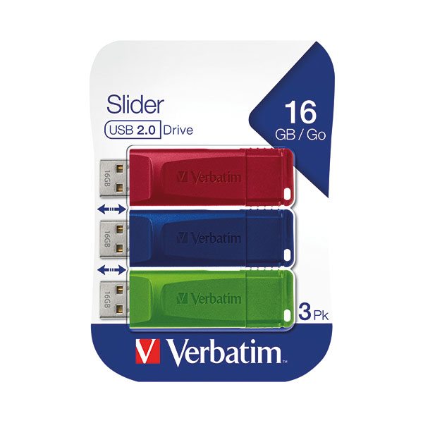 Verbatim SnG USB 2.0 16GB Pk3