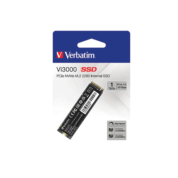 Verbatim Vi3000 PCle NVMe SSD 1TB