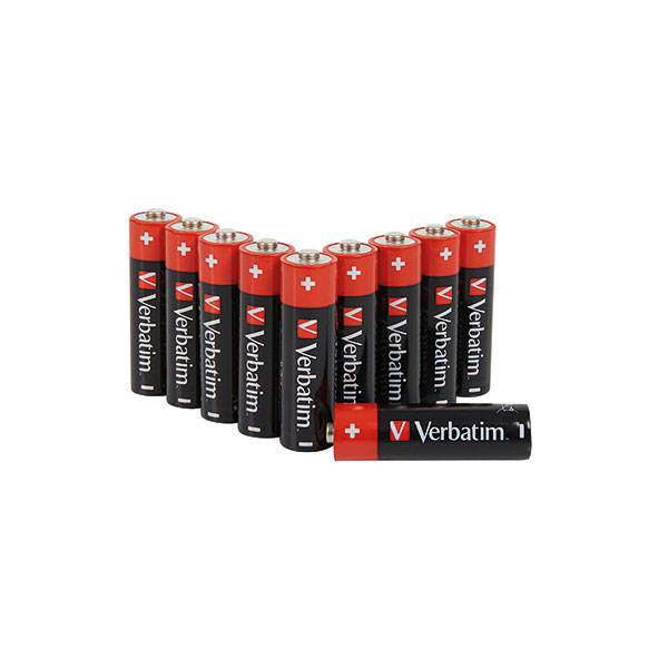 Verbatim AA Battery Alkaline Pk10