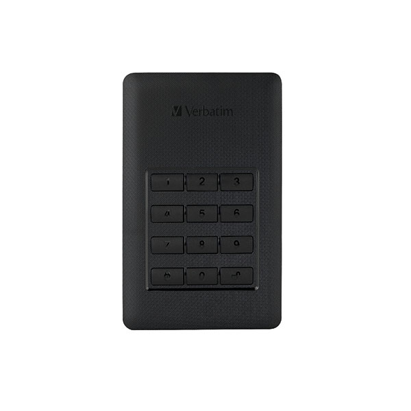 Verbatim HDD with Keypad Access 2TB