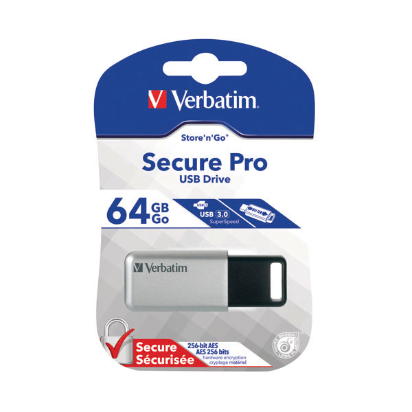 Verbatim Secure Pro USB 3.0 Drv 64GB
