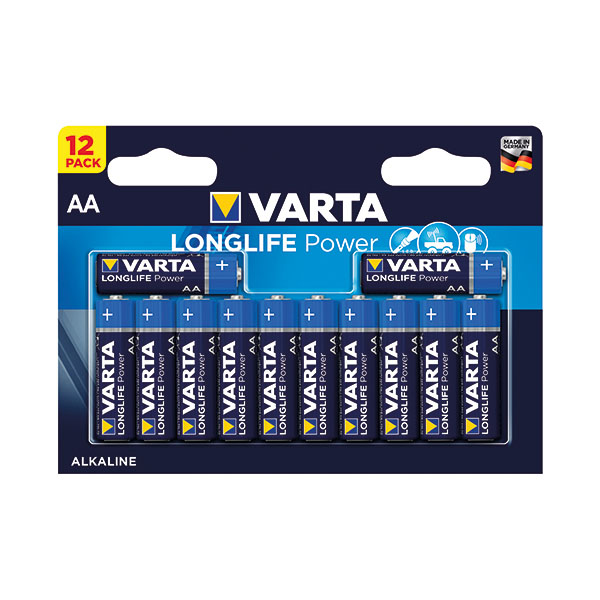 Varta High Energy AA Battery Pk12