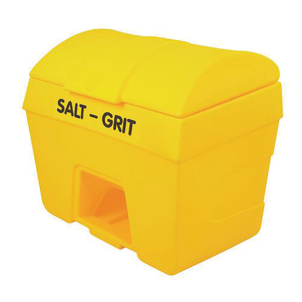 Salt/Grit Bin With Hopper 200L Ylw