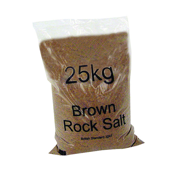 Winter Dry Brown Rock Salt 25kg