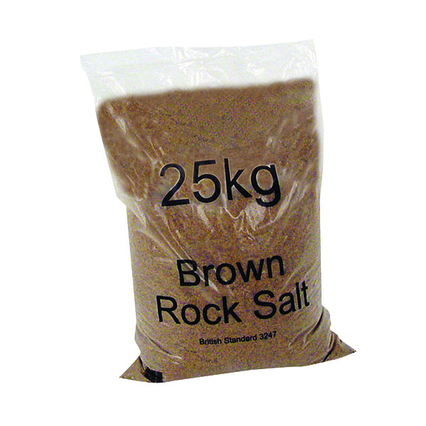 Winter Dry Brown Rock Salt 25kg