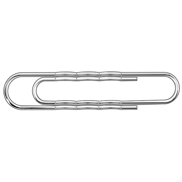 Paperclip Giant Wavy Pk100