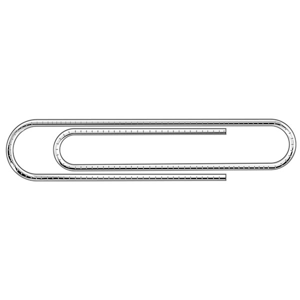 Paperclip Giant Serrated Pk100