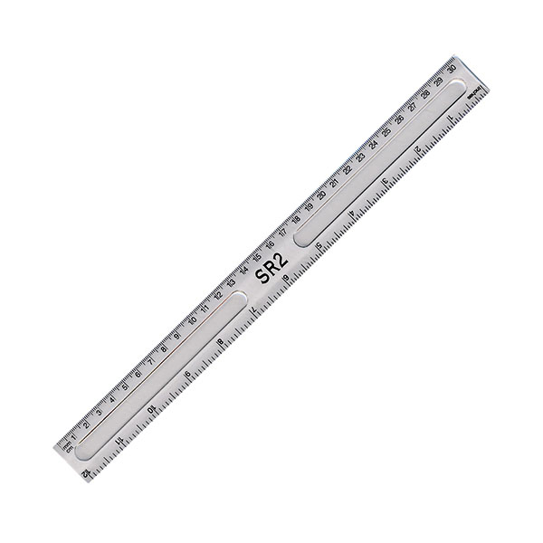 Clear Ruler 30cm Pk20