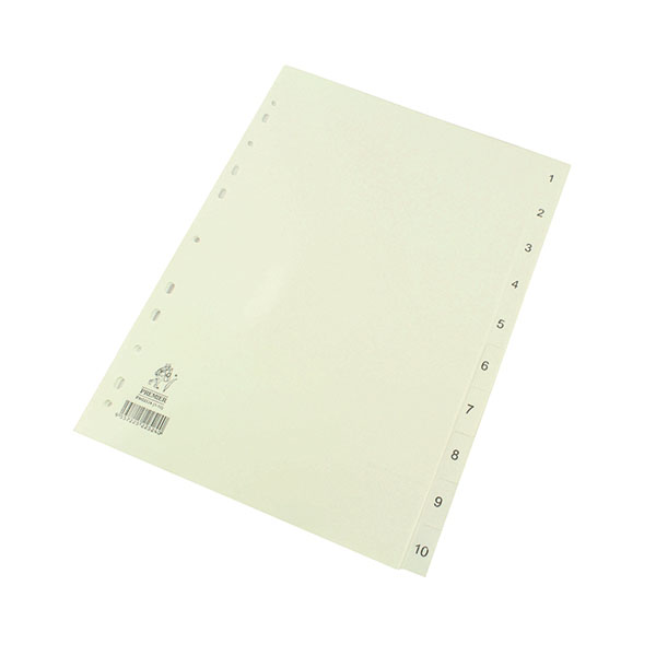 A4 White 1-10 Polypropylene