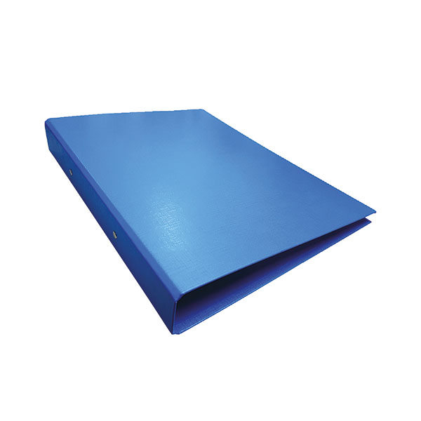 2-Ring Slim Ring Binder A4 Blue Pk10