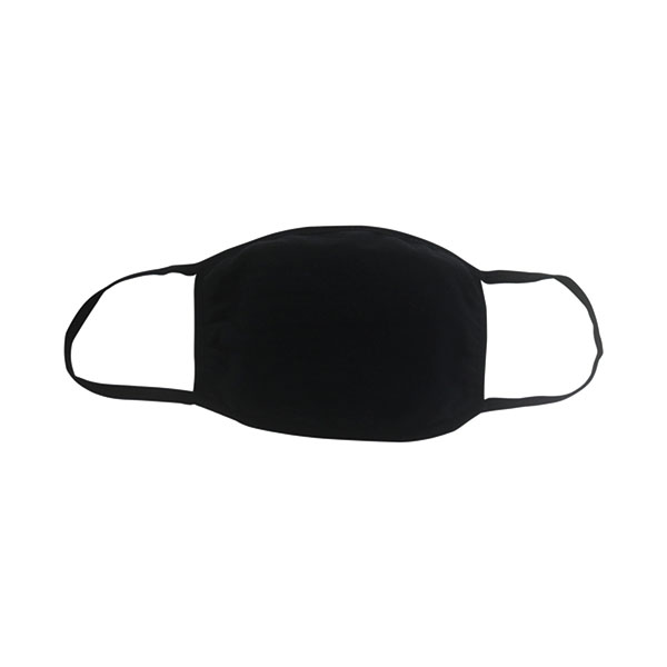 Reusable Cloth Masks 5x7in Black Pk5