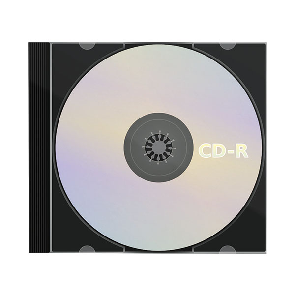 CD-R SLIM JEWEL CASE 80MIN 52x 700MB