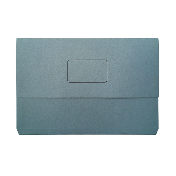 Document Wallet 220gsm Fc Blue Pk50