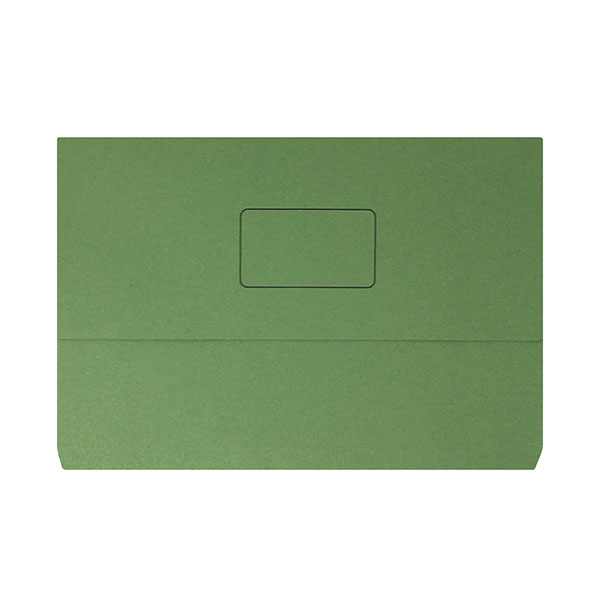 Document Wallet 220gsm Fc Green Pk50