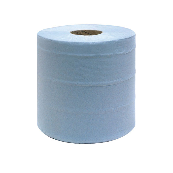 Blue C/F Roll 2-Ply 150Mx175mm Pk6