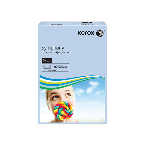 Xerox Symphony A4 80Gsm Blue Pk500