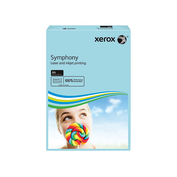 Xerox Symphony A4 80Gsm Blue Pk500