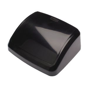 2Work Plastic 10L Swing Bin Lid Blk