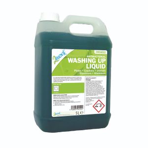 2Work Washing Up Liquid Antibact 5L