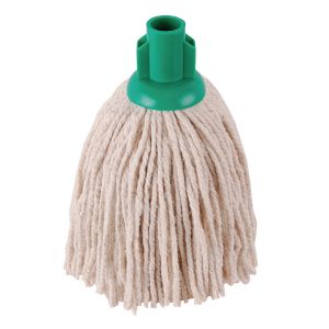 2Work 12oz PY Smooth Mop Green Pk10