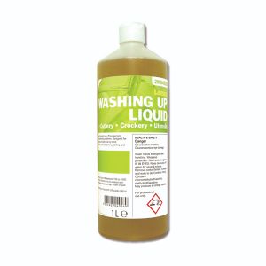 2Work Washing Up Liquid Lemon 1L