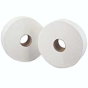 2Work Jumbo Toilet Roll 92mmx410m P6