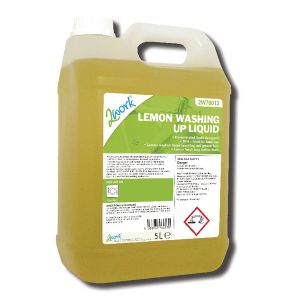 2Work Washing Up Liquid Lemon 5L