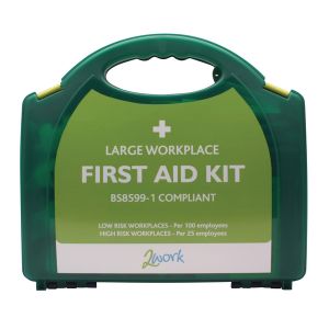 2Work Large BSI First Aid Kit