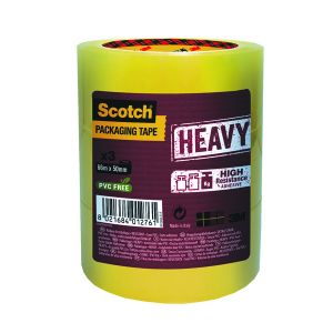 Scotch HD Packing Tape 50x66 Clr P3