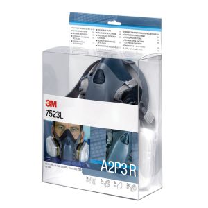 3M Half Mask And Filter Kit 7523L