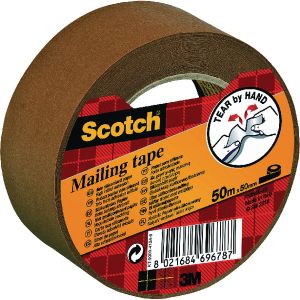 Scotch Paper Mlng Tape 50mmx50m Brn Scotch Paper Mlng Tape 50mmx50m Brn