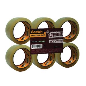 Scotch Low Noise Tape Clear 48mmx66m