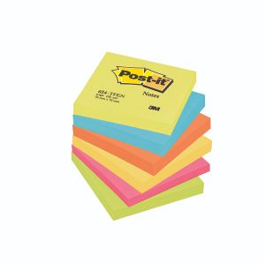 Post-It Notes Energetic 76x76 Pk6