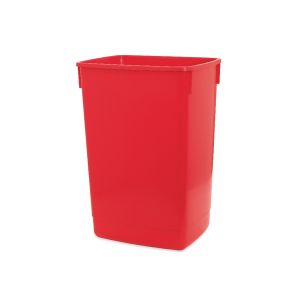 Addis 60 Litre Fliptop Rcycl Bin Red