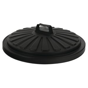 Addis Bin Lid Round Blk For 90L Base