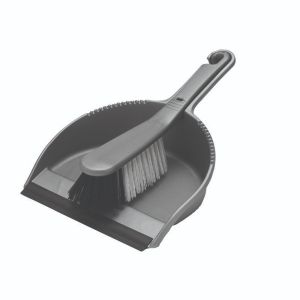 Addis Soft Dustpan/Brush Set Met