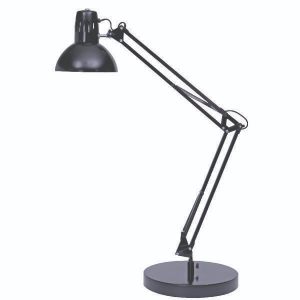 Alba Architect Desk Lamp Black